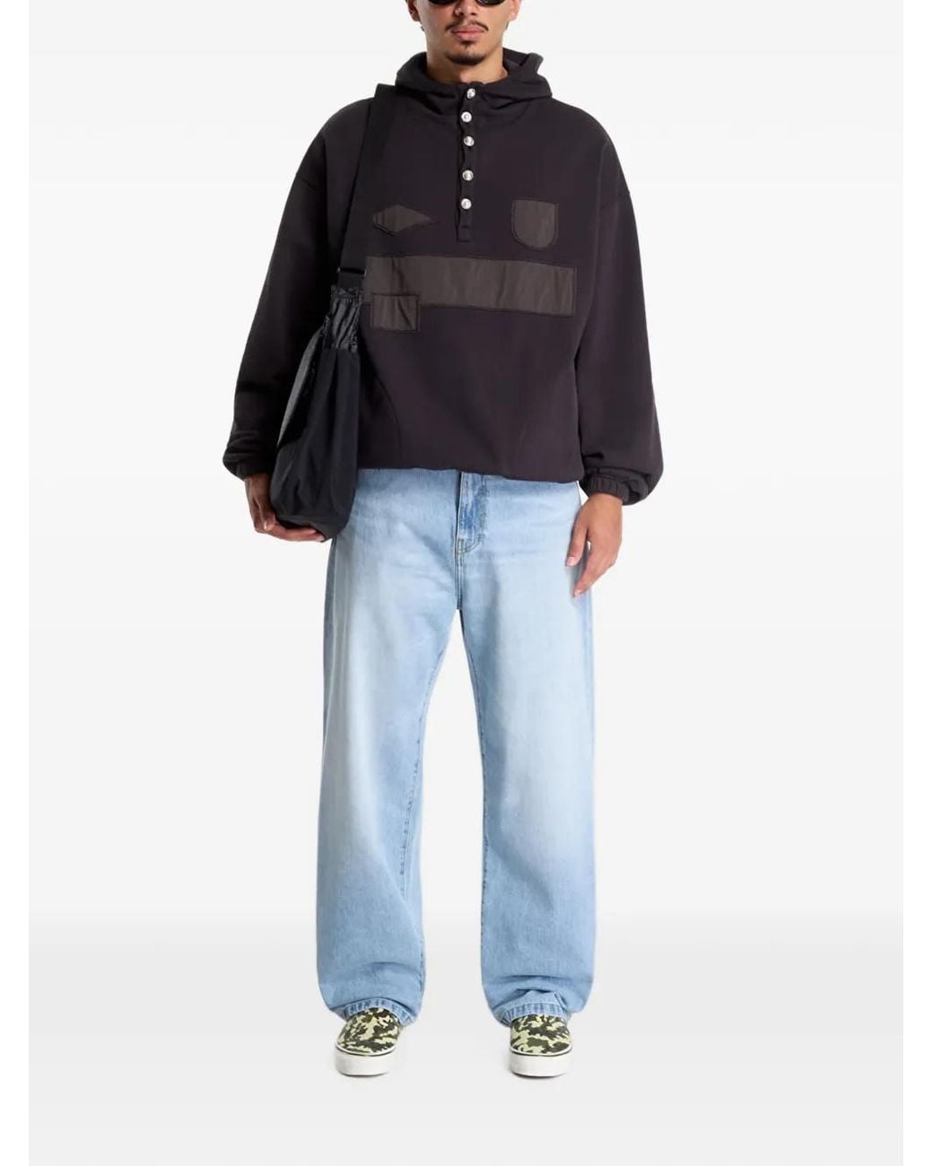 Umbro Blue X Slam Jam Censored Pearls Hoodie for men