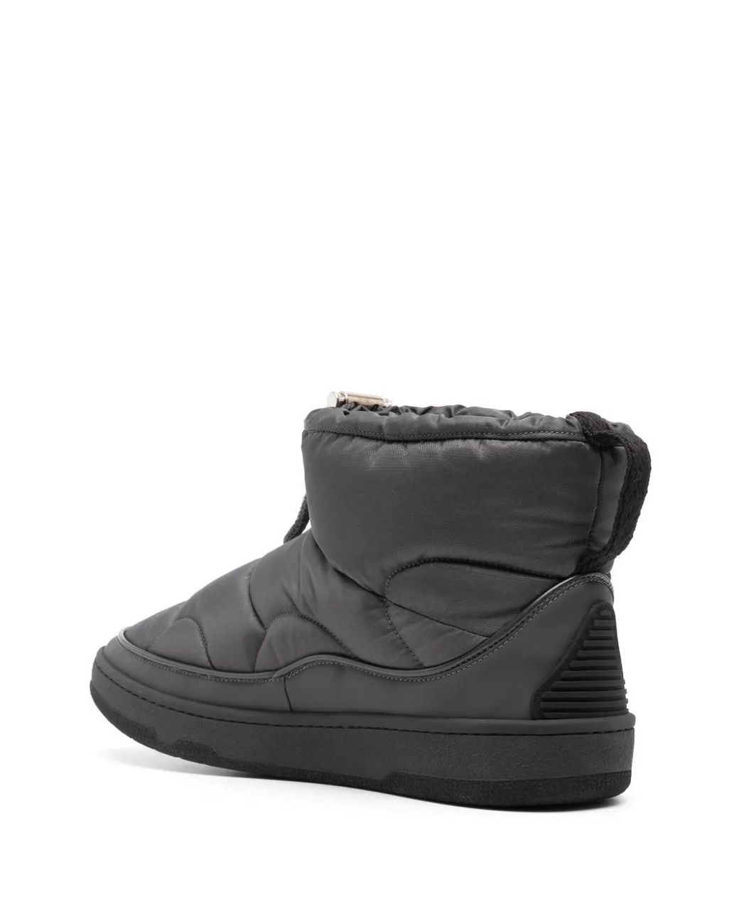 Lanvin Black Padded Ankle Boots for men