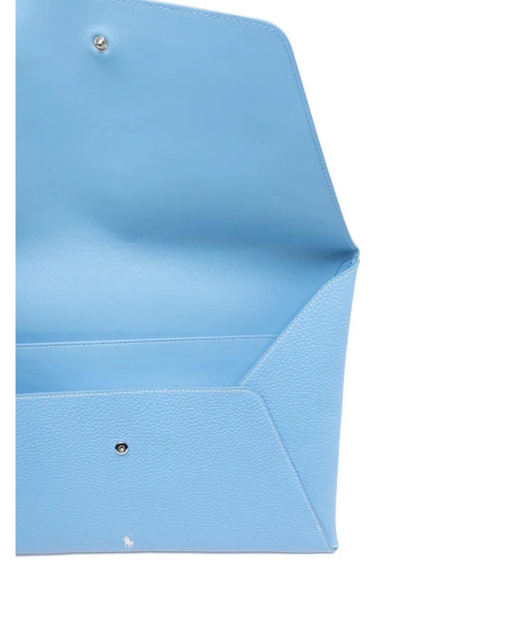 Polo Ralph Lauren Blue Polo Play Envelope Purse