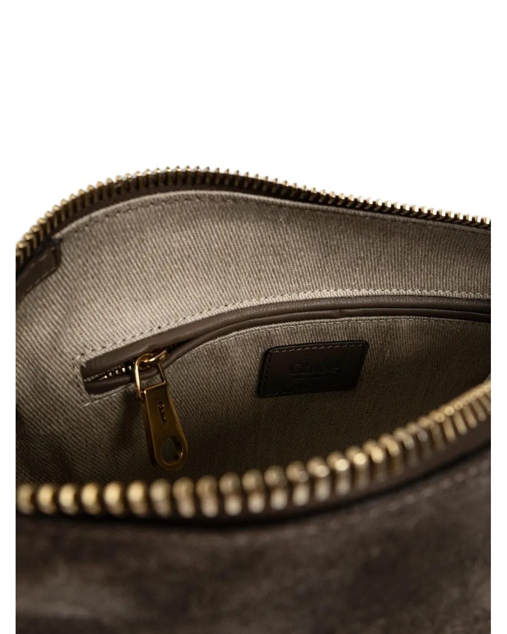 Chloé Brown Marcie M Suede Tote Bag