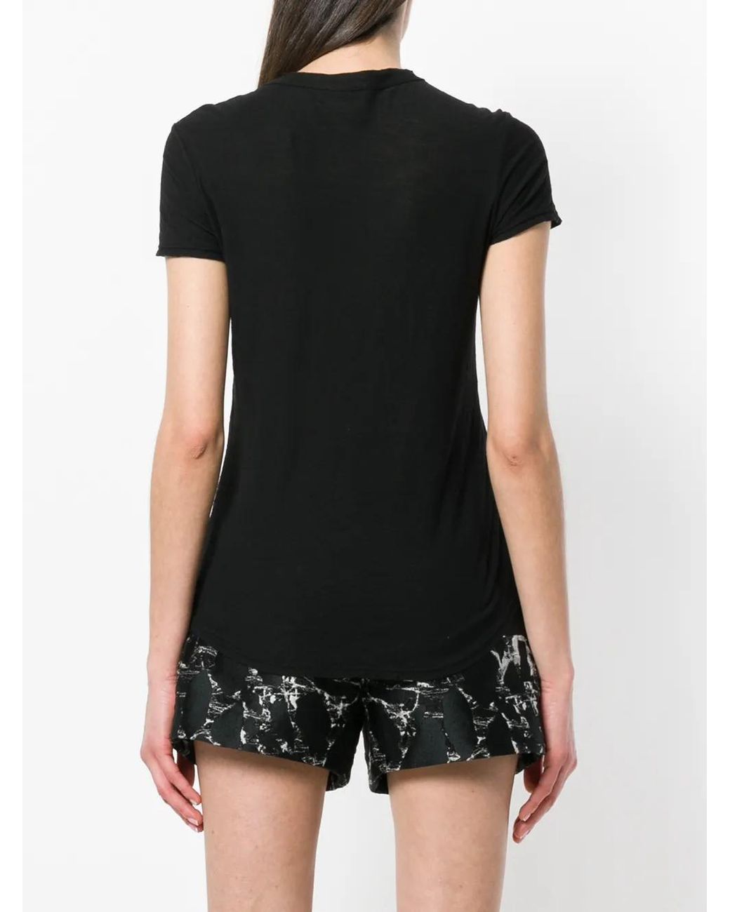 James Perse Black T-shirt Nera Girocollo