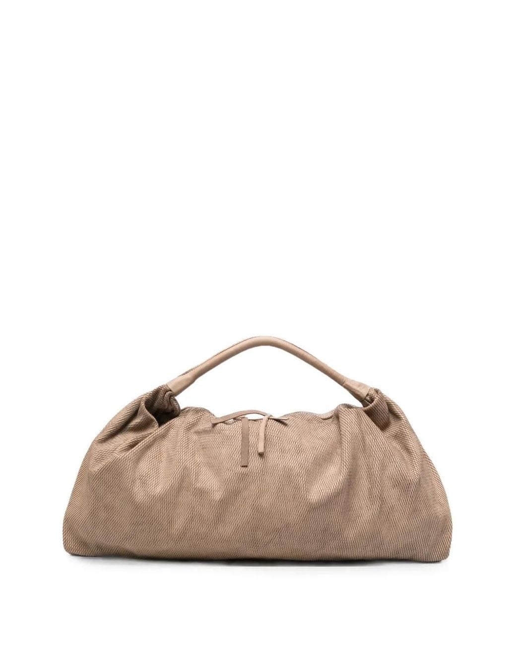 SOMMET Brown Aura Petalino Shoulder Bag