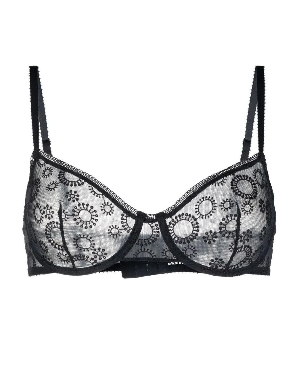 Eres Gray Pepin Demi-Cup Bra