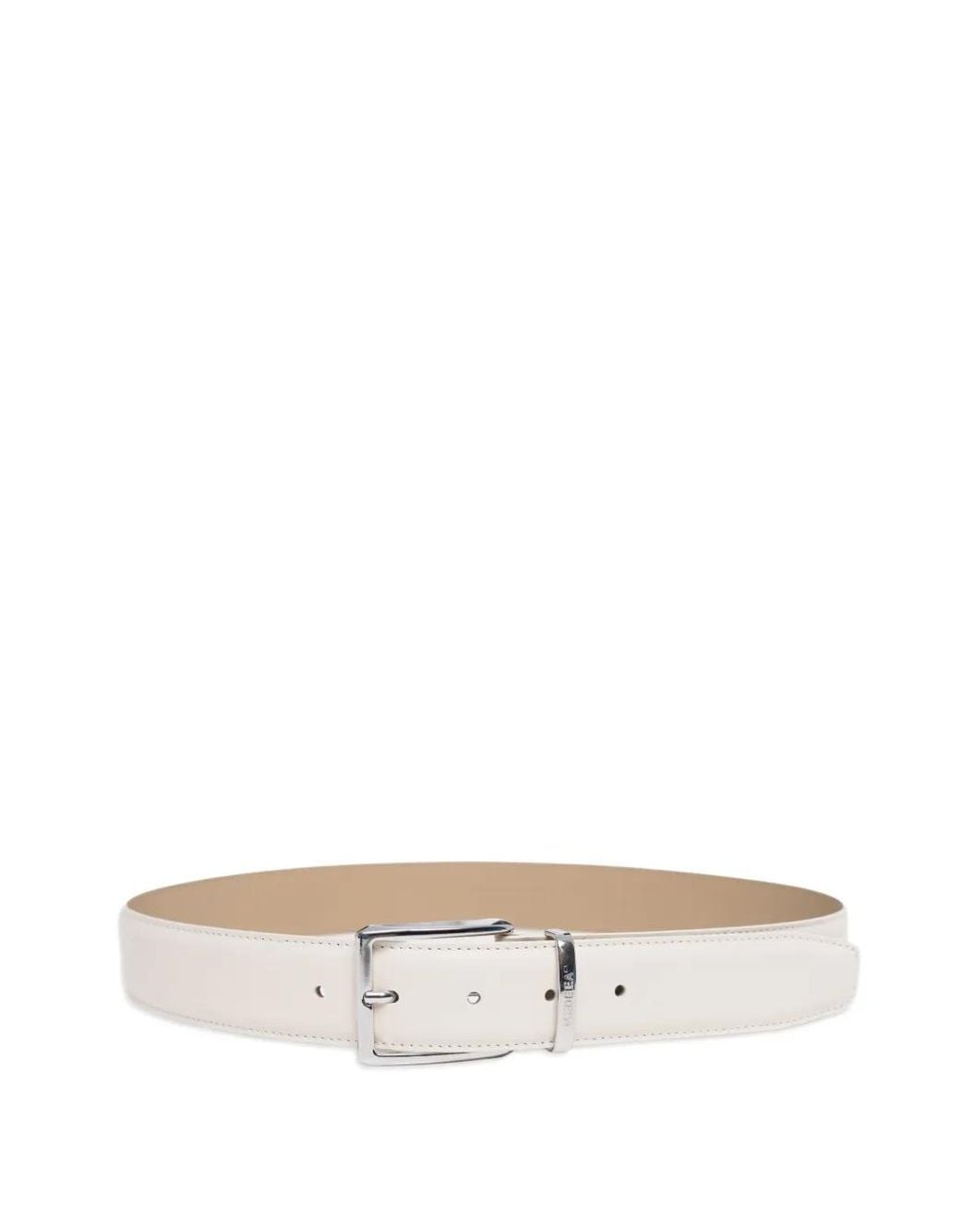 MEDEA White Buckle-Fastening Belt