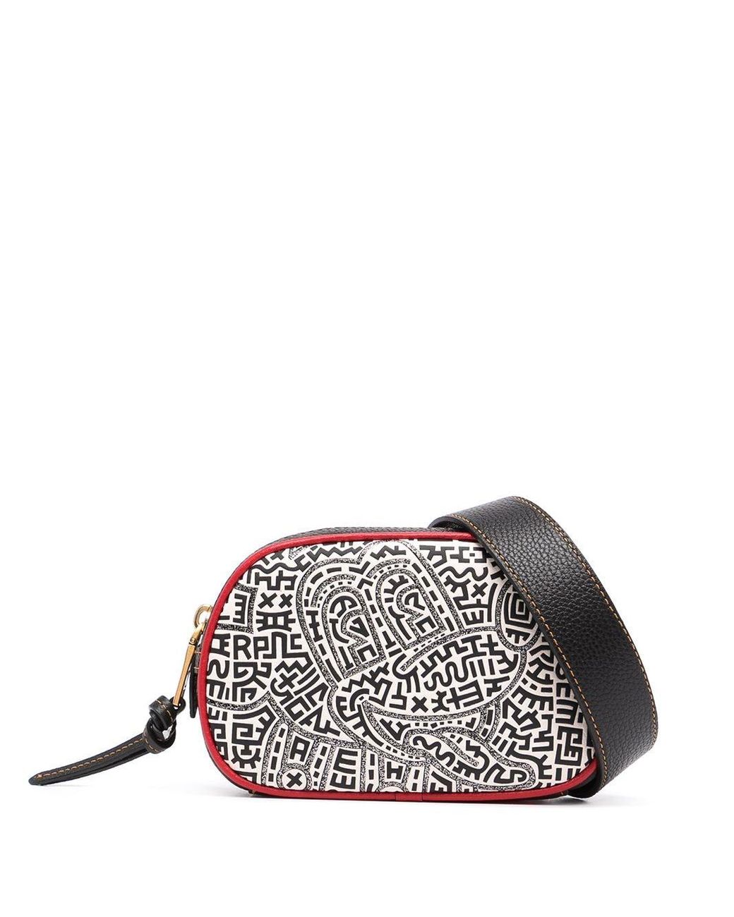 COACH X Mickey Mouse X Keith Haring Camera Belt Bag in Black | Lyst