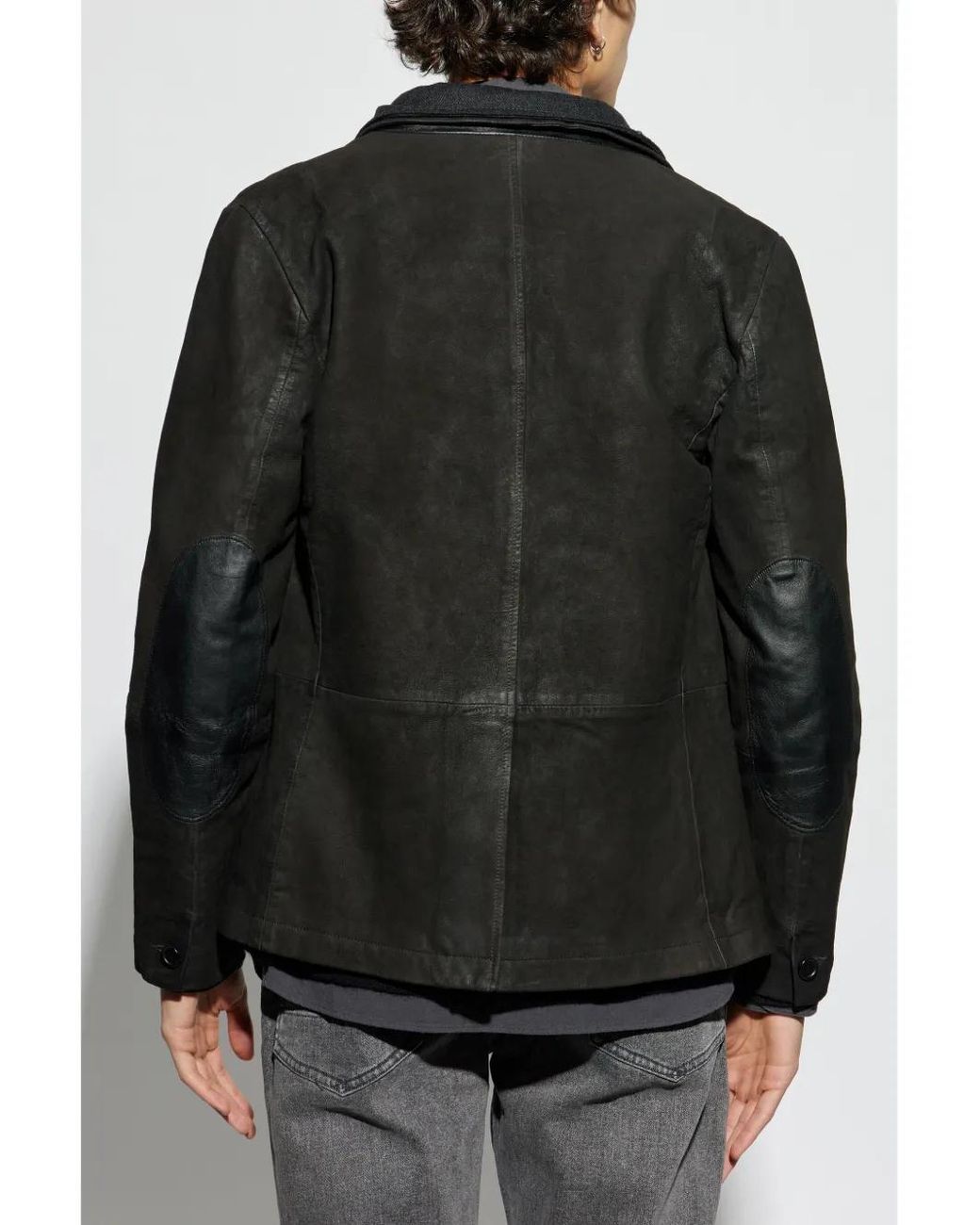 AllSaints Black Survey Blazer for men