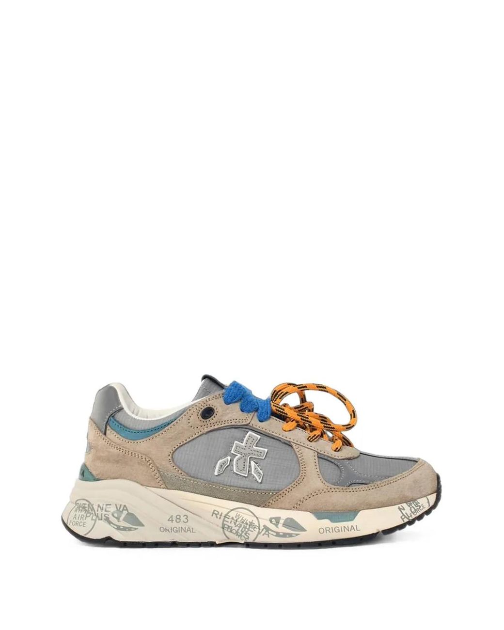 Premiata White Mased 8520L Sneakers