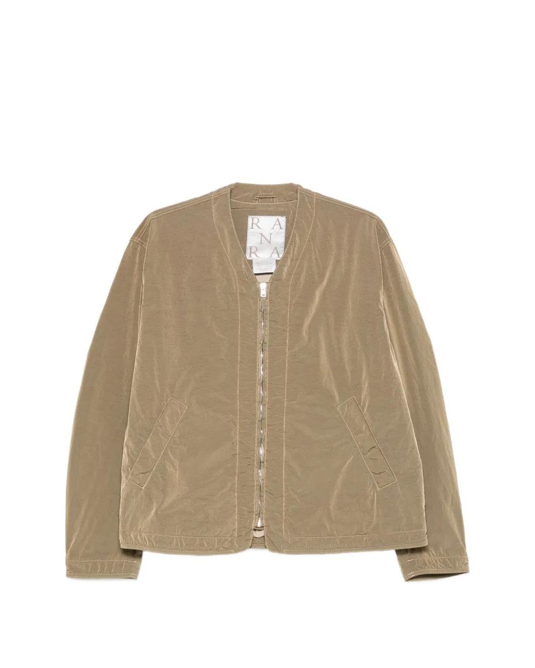 RANRA Natural V-Neck Jacket for men