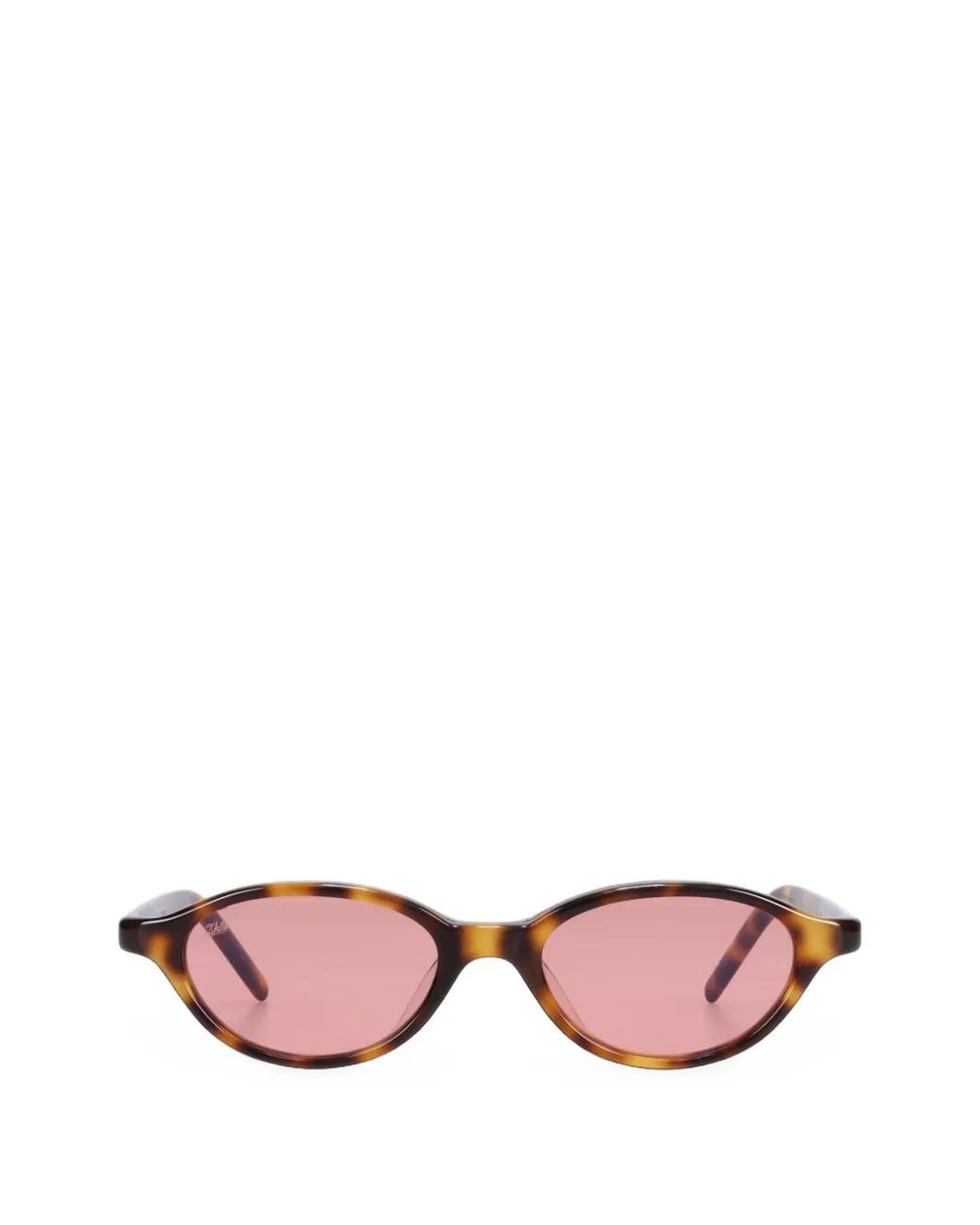 AKILA Pink Alien Oval-Frame Sunglasses