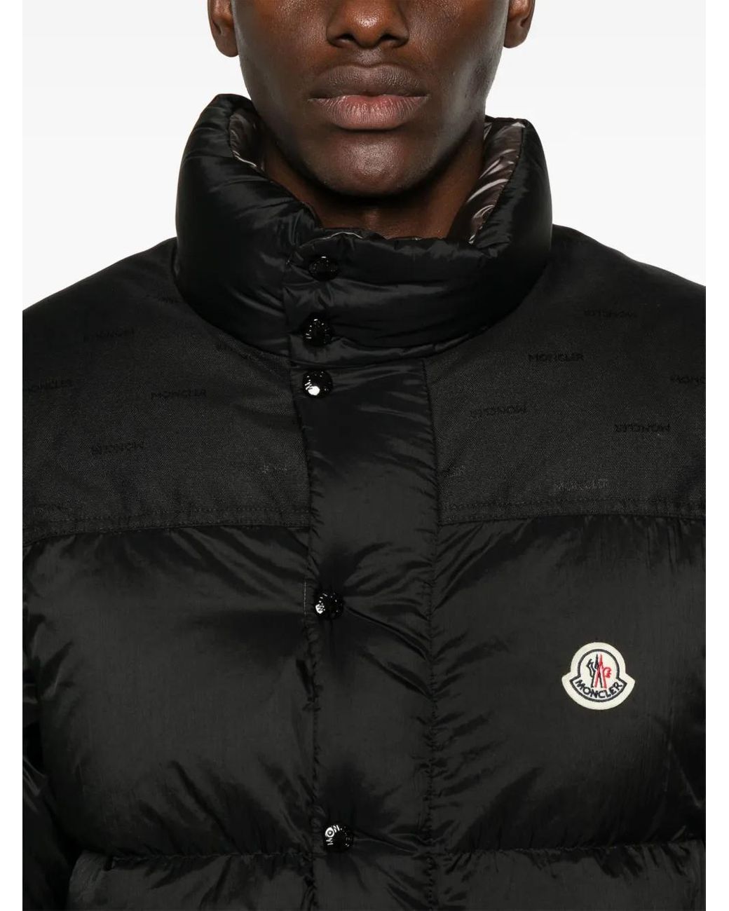 Moncler Black Verone Outerwear Jacket for men