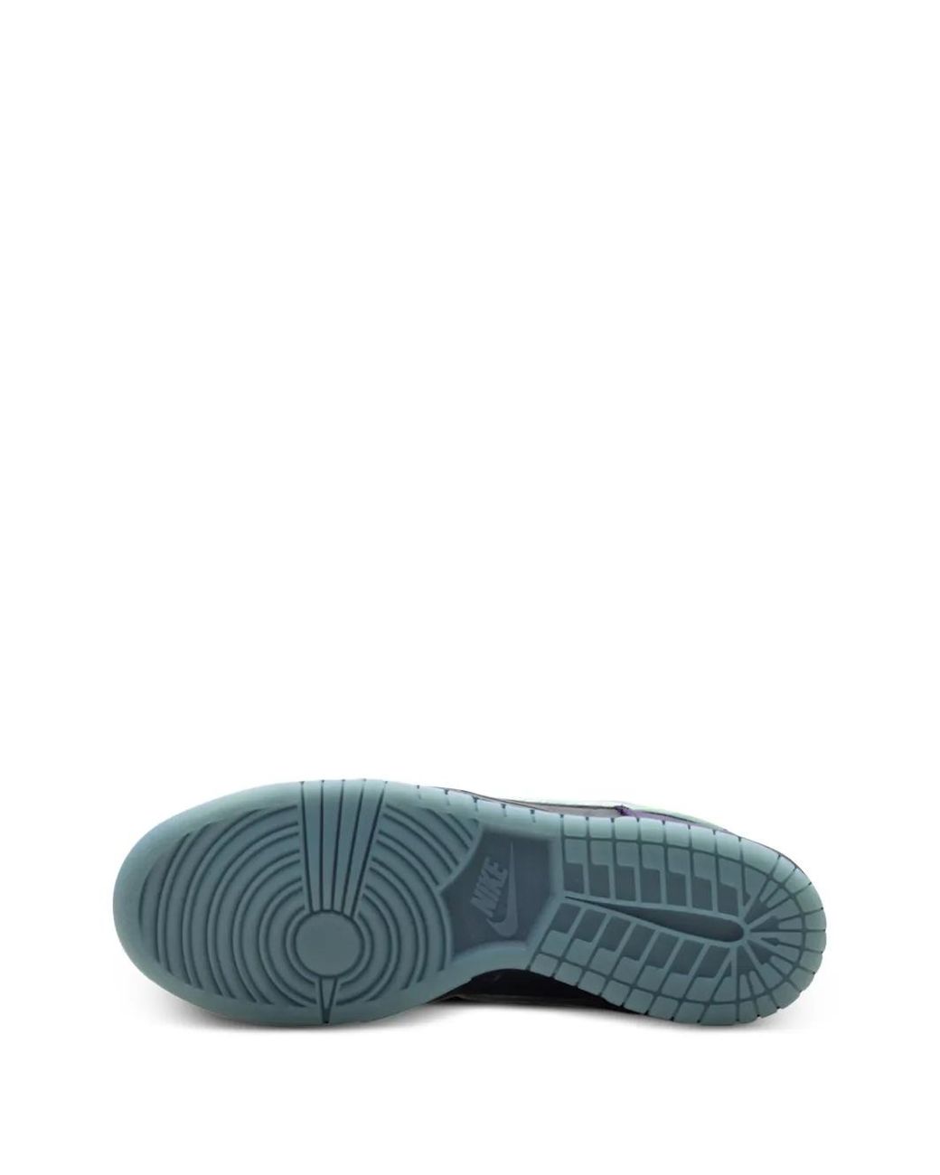 Nike Blue Dunk Low Retro Swoosh Low Top Sneakers for men
