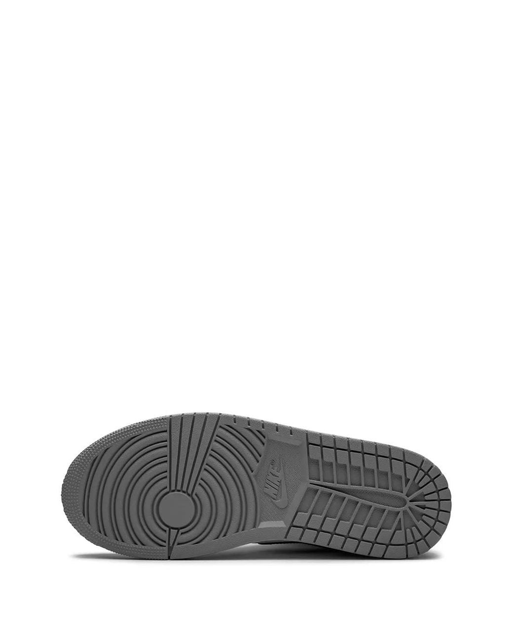 Nike Brown Air 1 Mid "Light Smoke" Sneakers for men