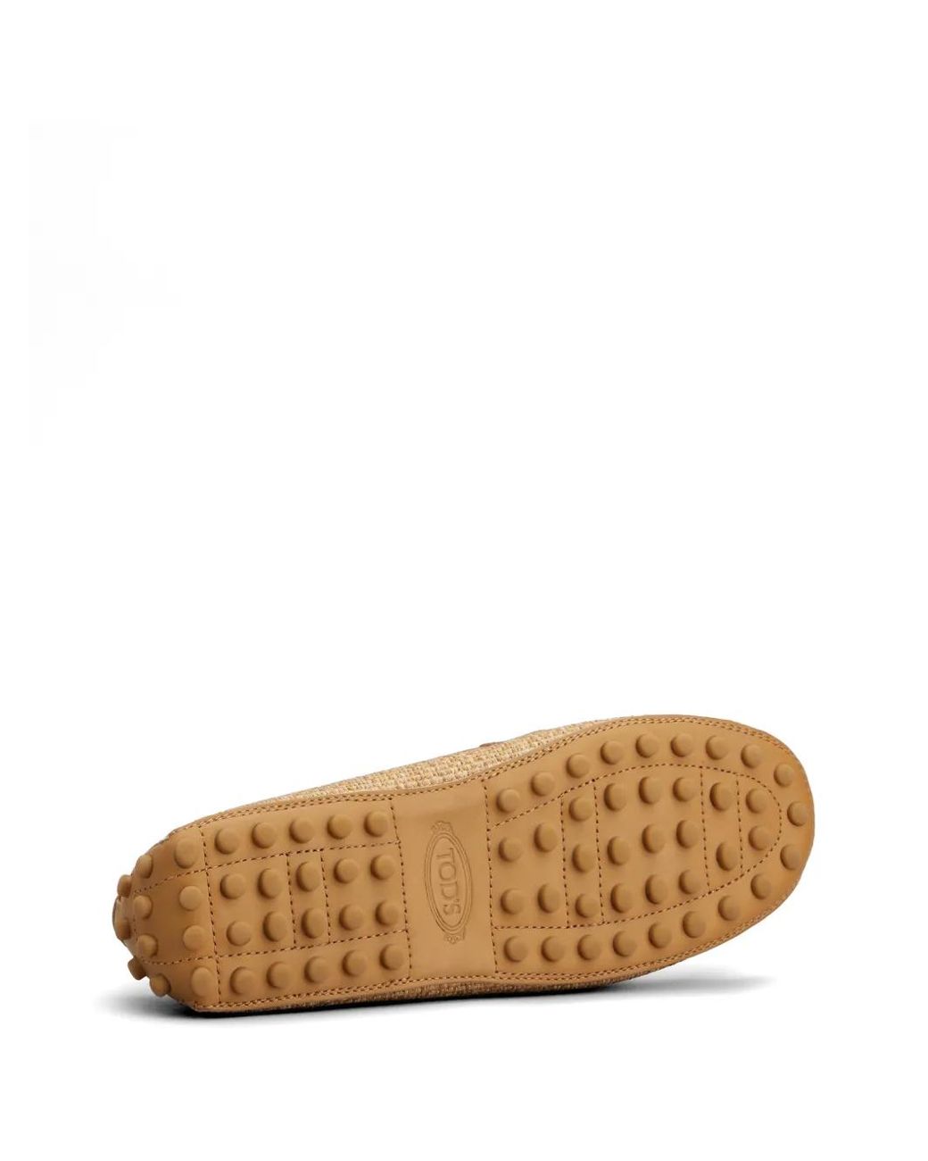 Tod's White Slip-On Donna Tomaia Tessuto