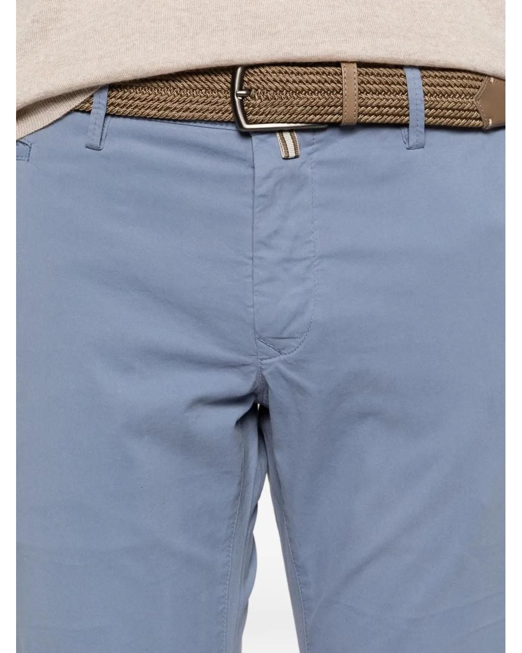 Jacob Cohen Blue Pantalone Slim Fit Bobby for men