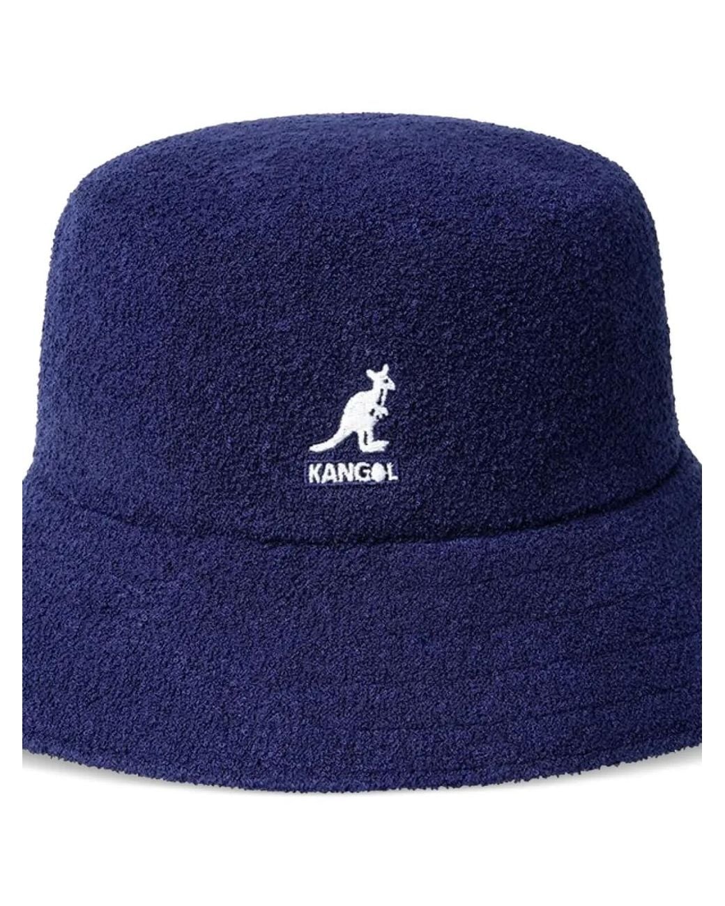 Kangol Blue Bermuda Bucket Hat