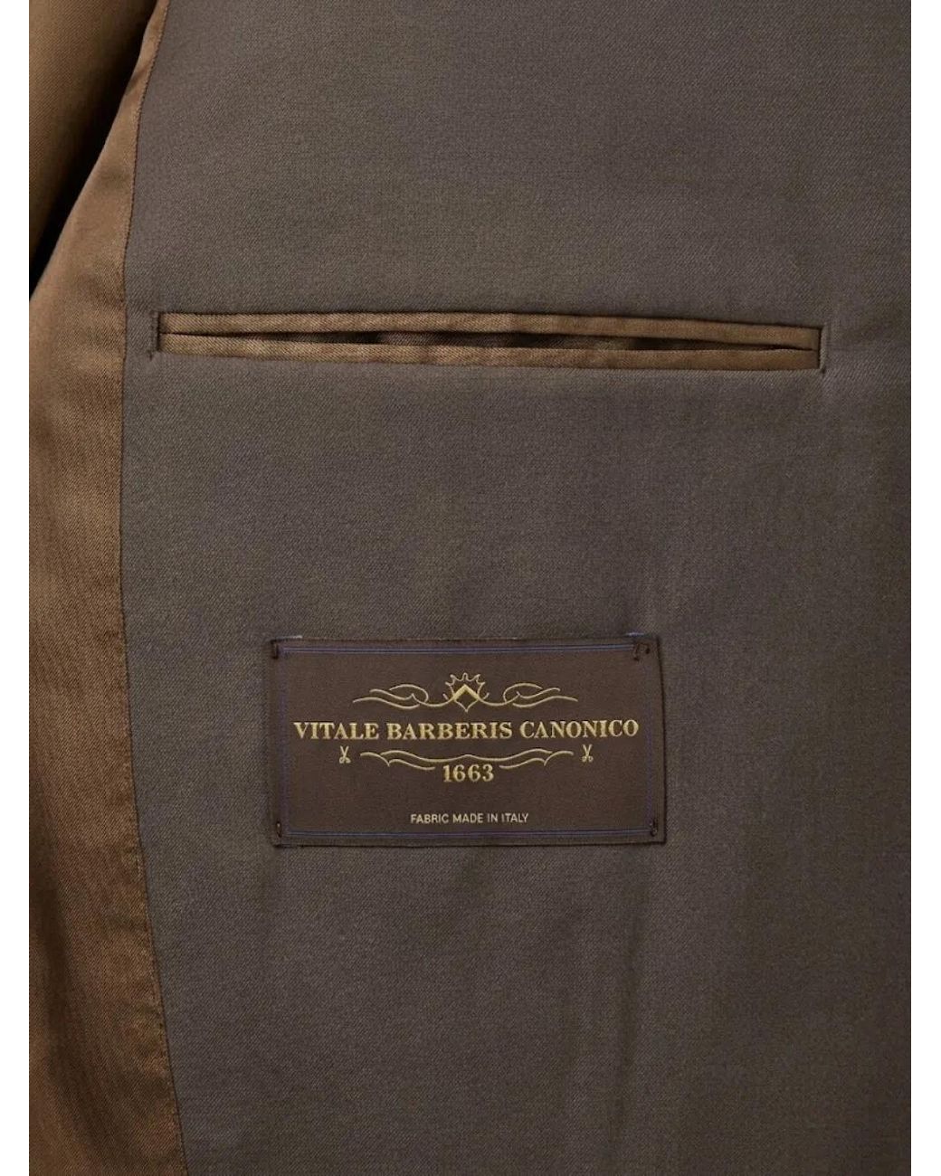 Franzese Collection Brown Patch-Pocket Single-Breasted Suit for men