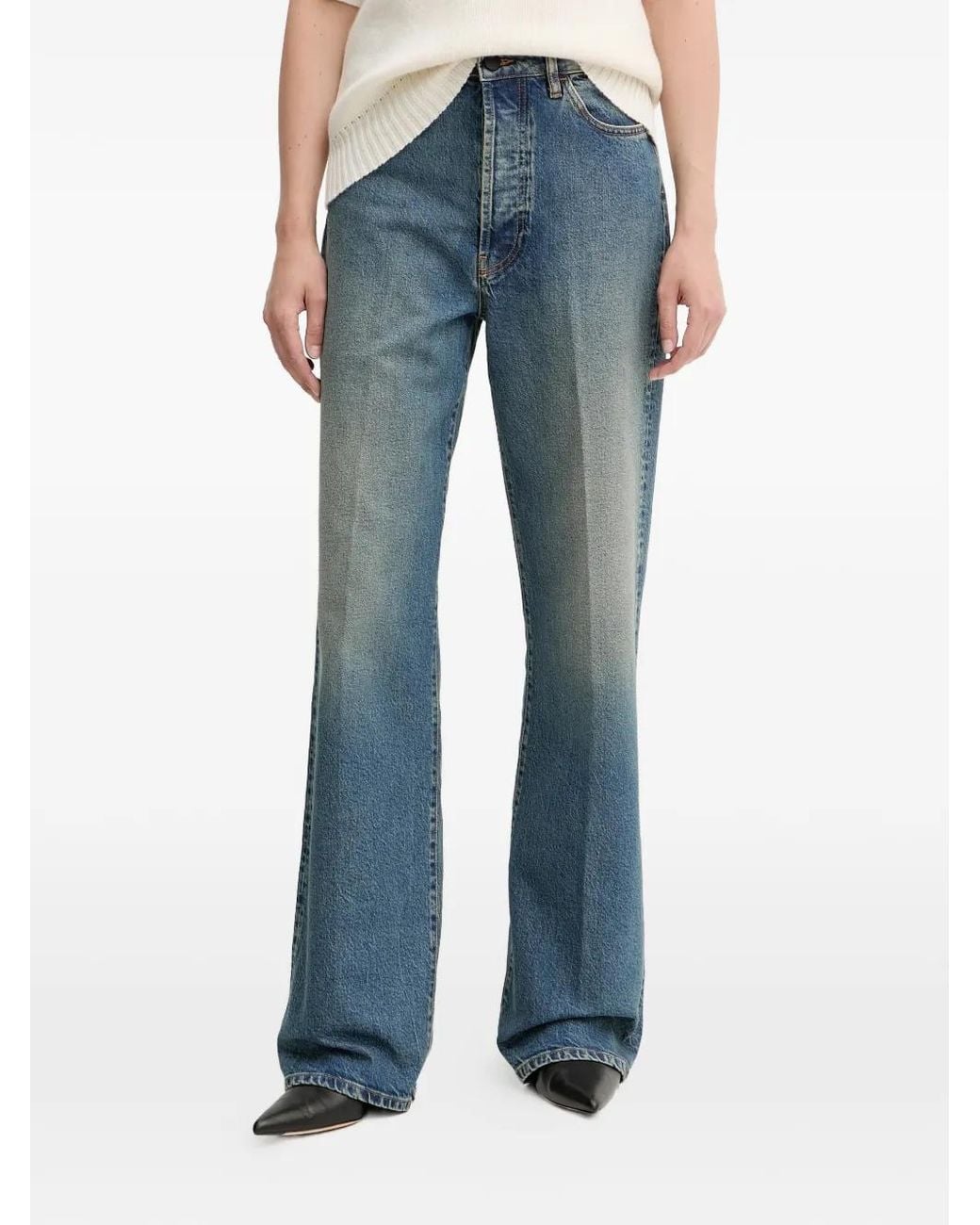 Liviana Conti Blue Pocket Jeans