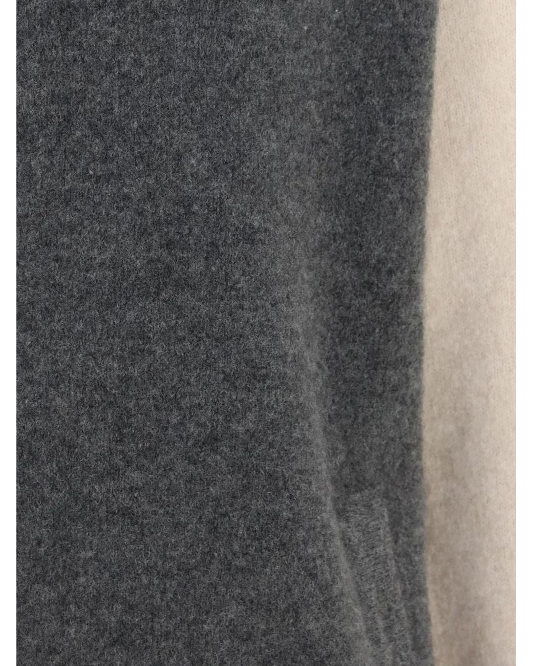 Laneus Gray Colour-Block Knitted Jacket for men