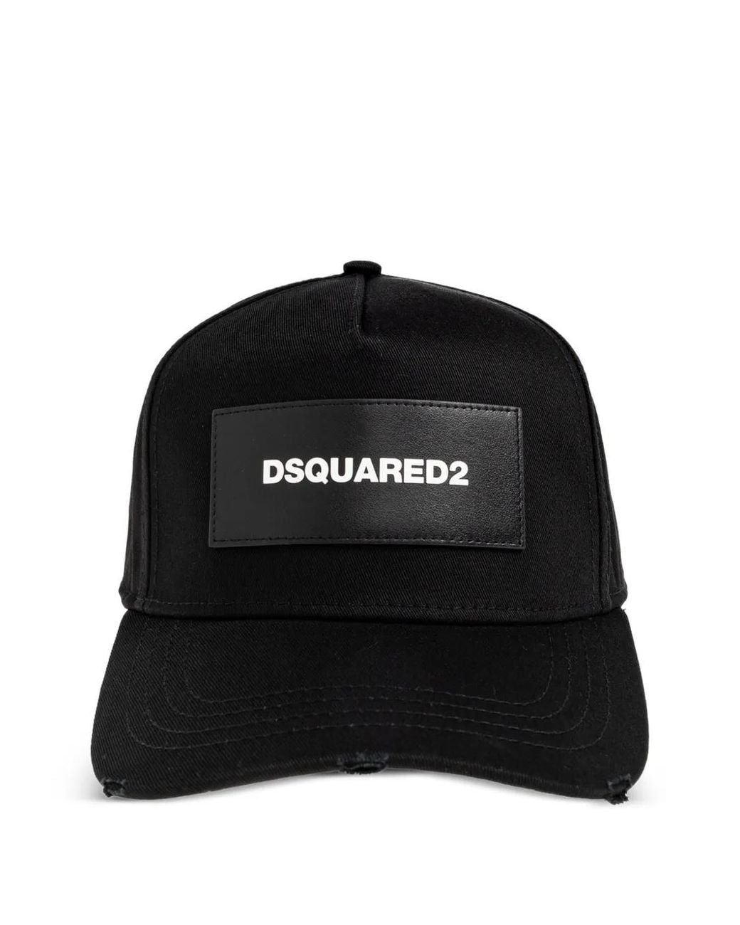 DSquared² Baseballkappe Im Distressed-Look in Black für Herren