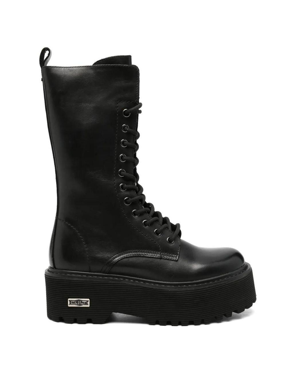 Cult Black Axl 3463 Platform Lace-Up Boots