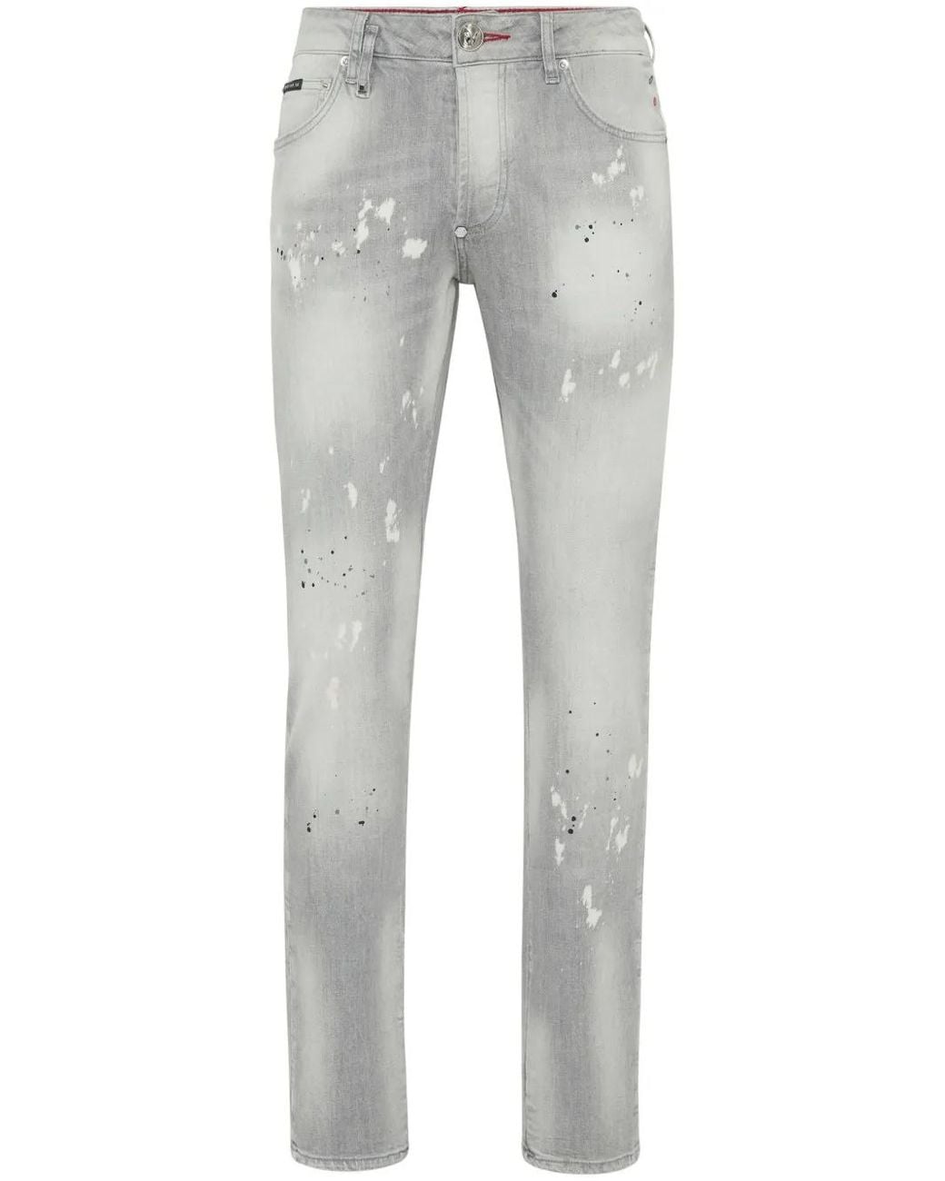Philipp Plein Gray Racing Club Jeans for men