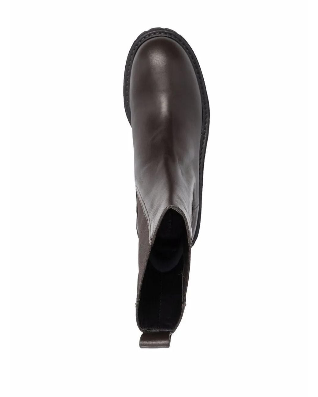 Roberto Del Carlo Brown Chunky Leather Boots
