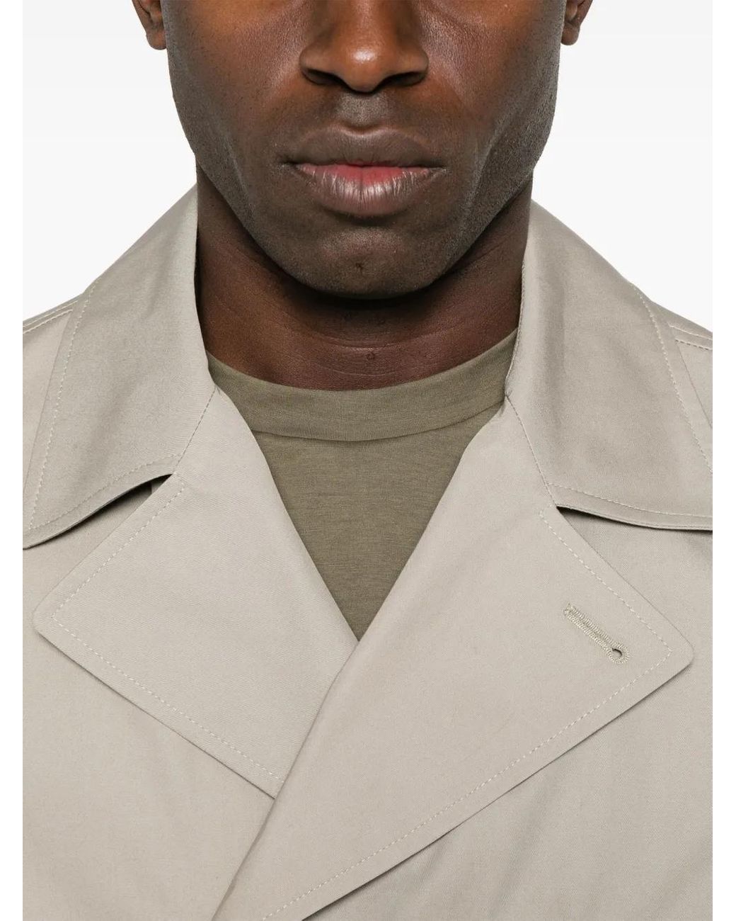 Herno Natural Double-Breasted Blazer for men