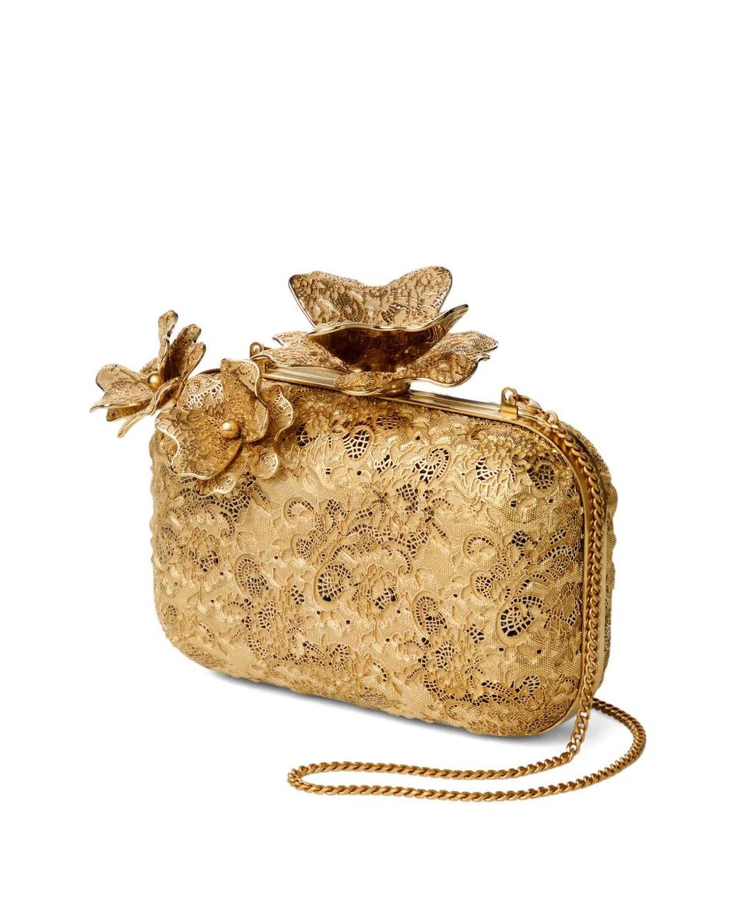 Jimmy Choo Metallic Cloud Clutch