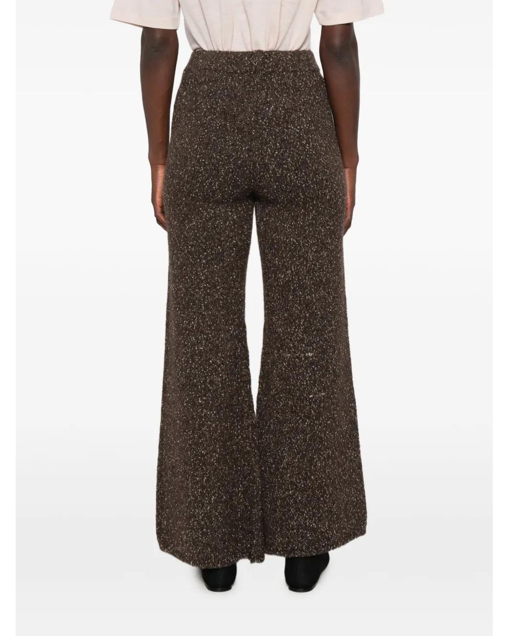 ELY ELY Cecile Broek Met Spikkels in het Natural