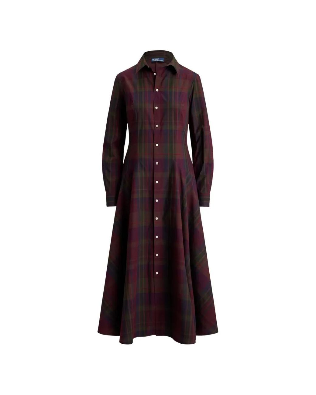 Polo Ralph Lauren Purple Cotton-Modal Knit Dress