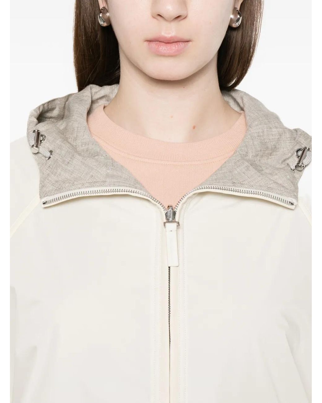 Light Jackets Yves Salomon de color White