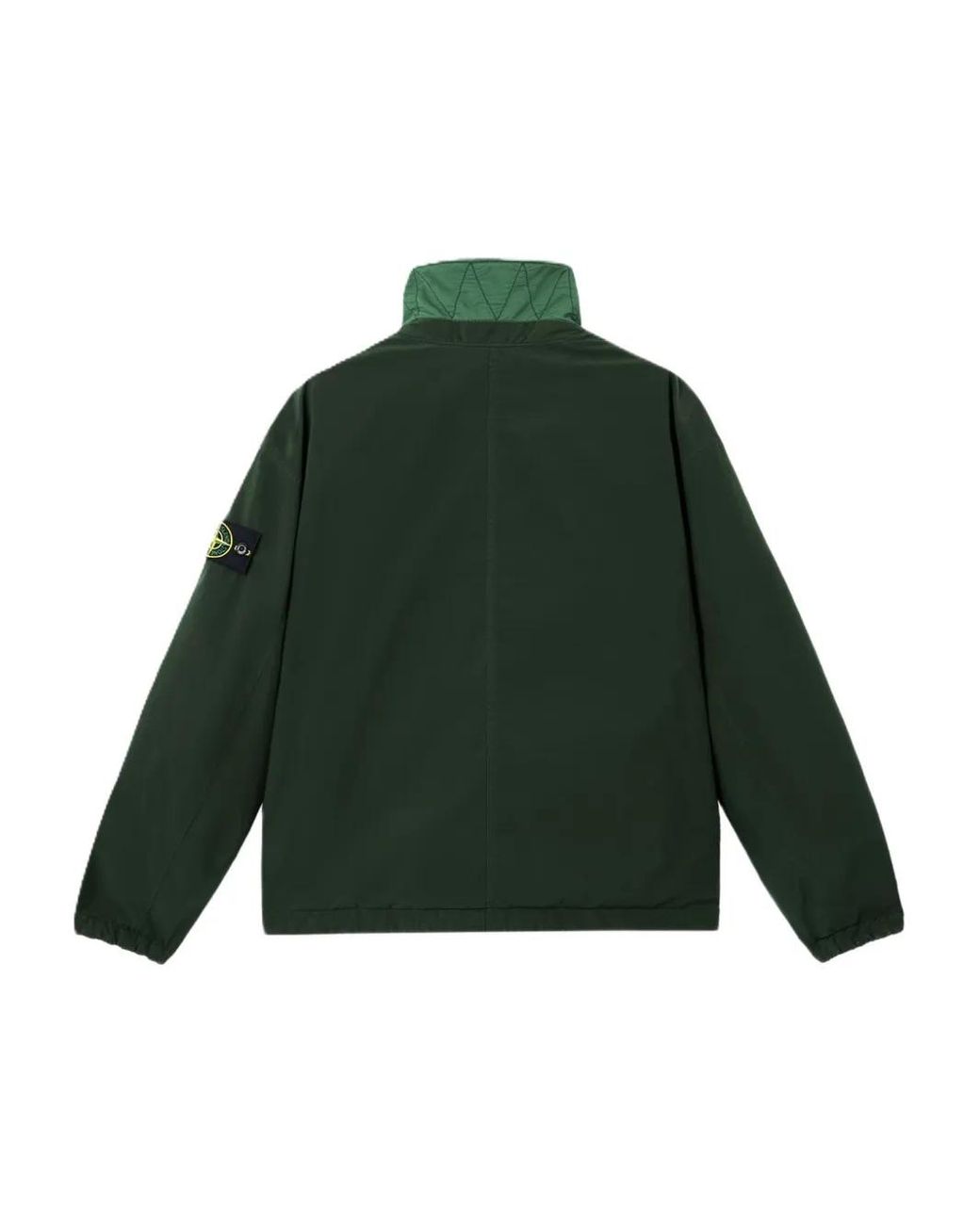 Stone Island Q100015 Light Compact Touch Poly-Tc, 60% Recycled Polyester in Green für Herren