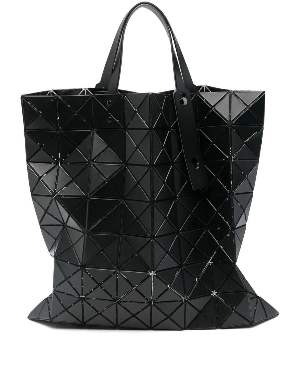 Borsa Tote Lucent Matte di Issey Miyake in Black