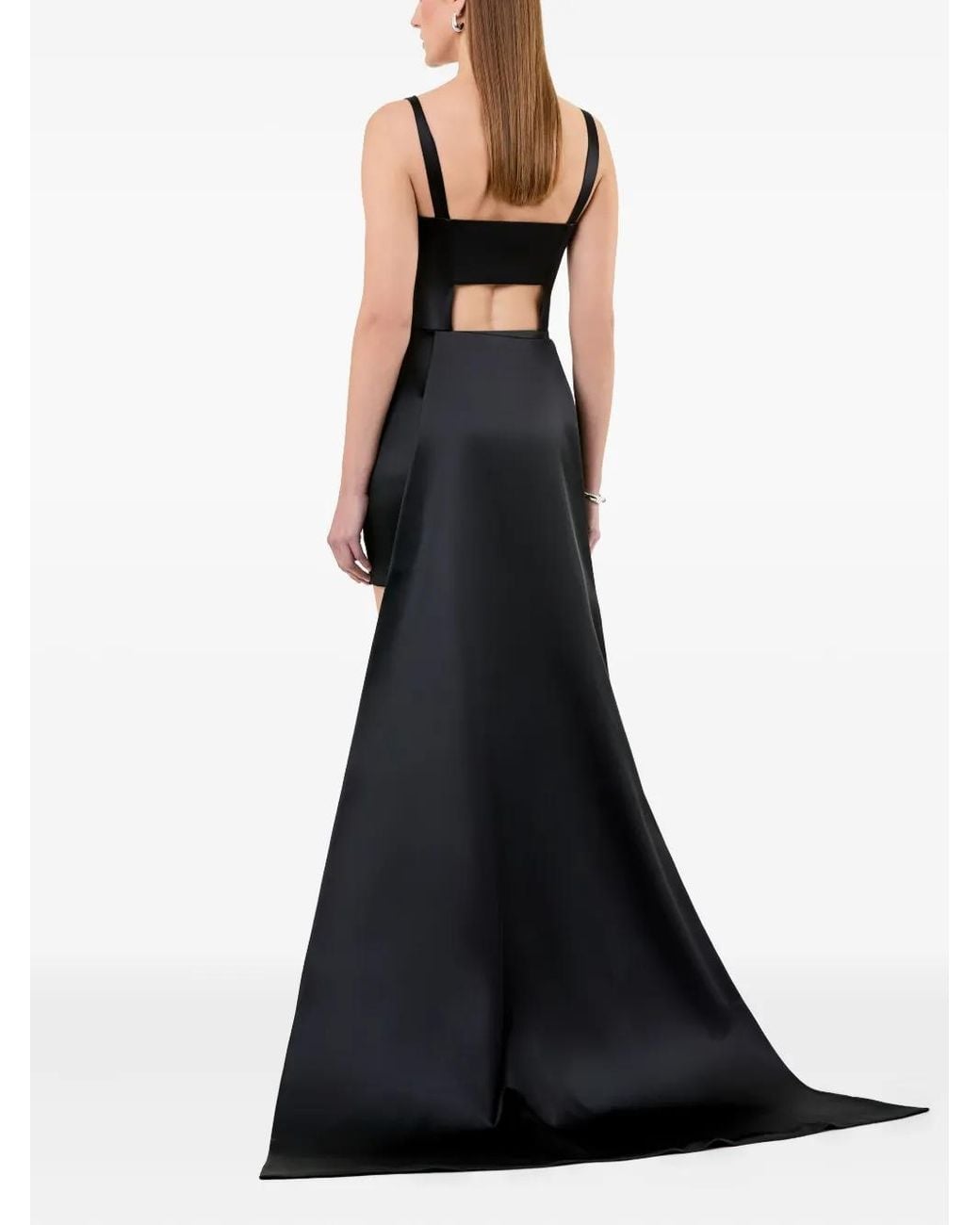 Nicholas Black Valentina High-Low Mini Dress