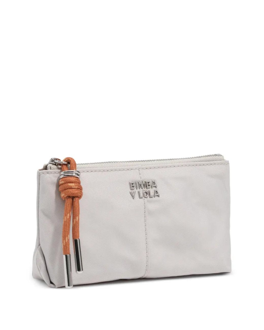 Bimba Y Lola White Sand Nylon Coin Purse
