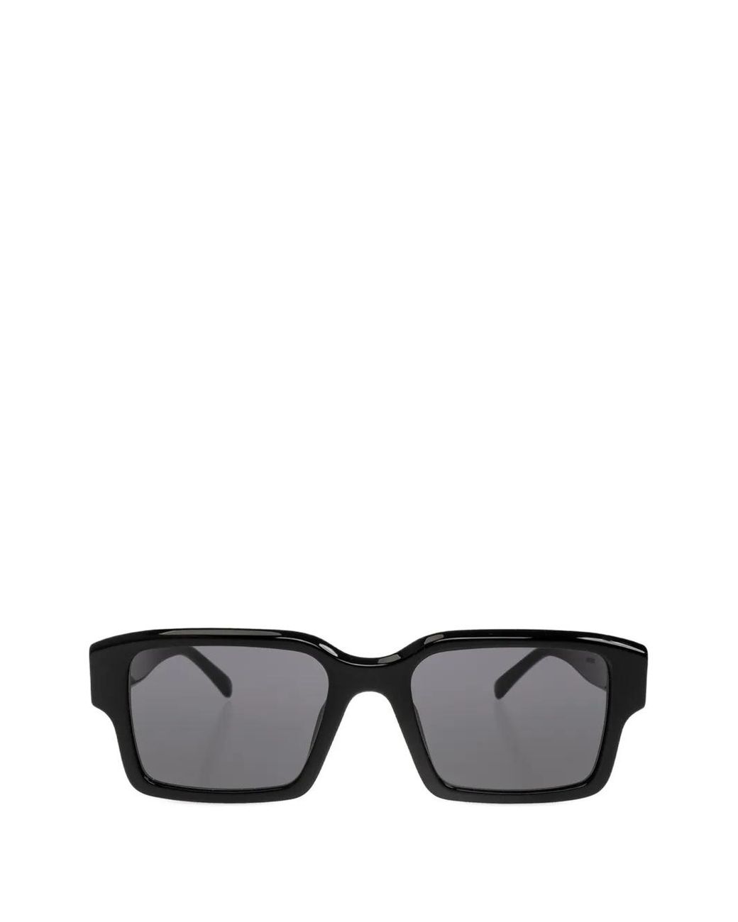McQueen Gray Lunettes De Soleil À Monture Carrée