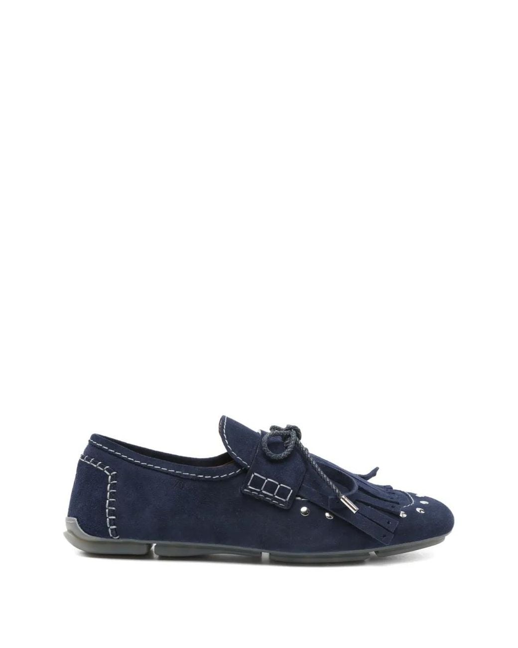 Wales Bonner Blue Mocassins Montego À Glands for men