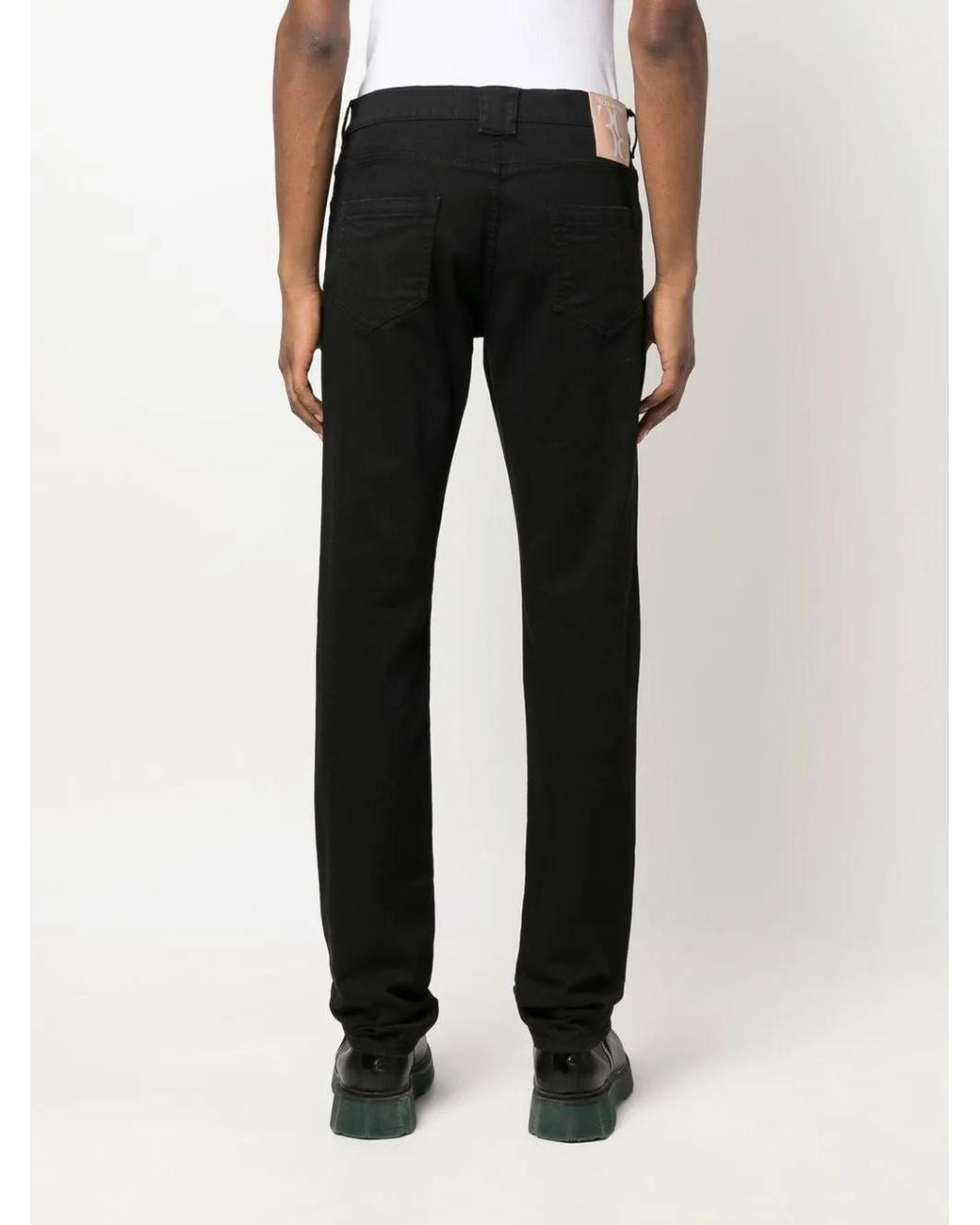Billionaire Straight Jeans in het Black voor heren