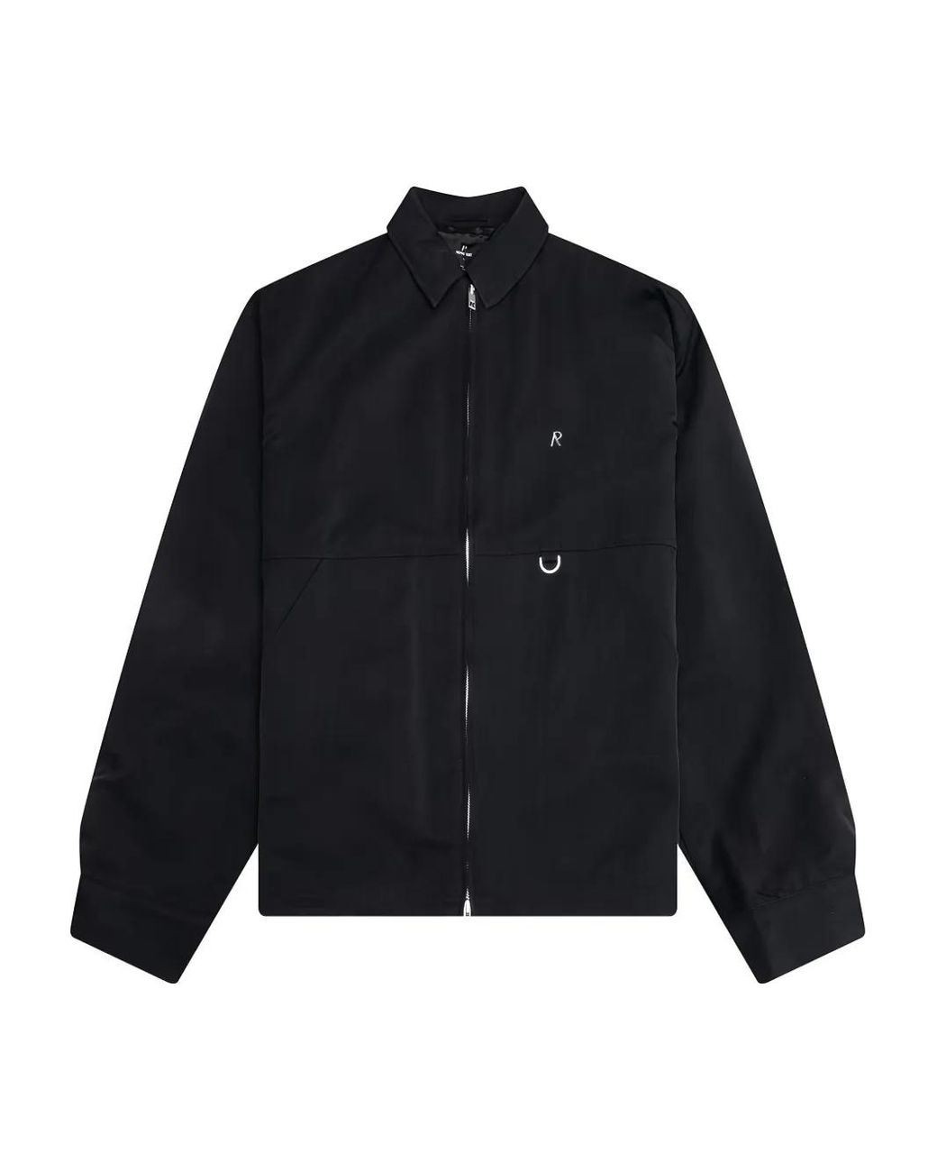 Sobrecamisa Con Placa Del Logo Represent de hombre de color Blue