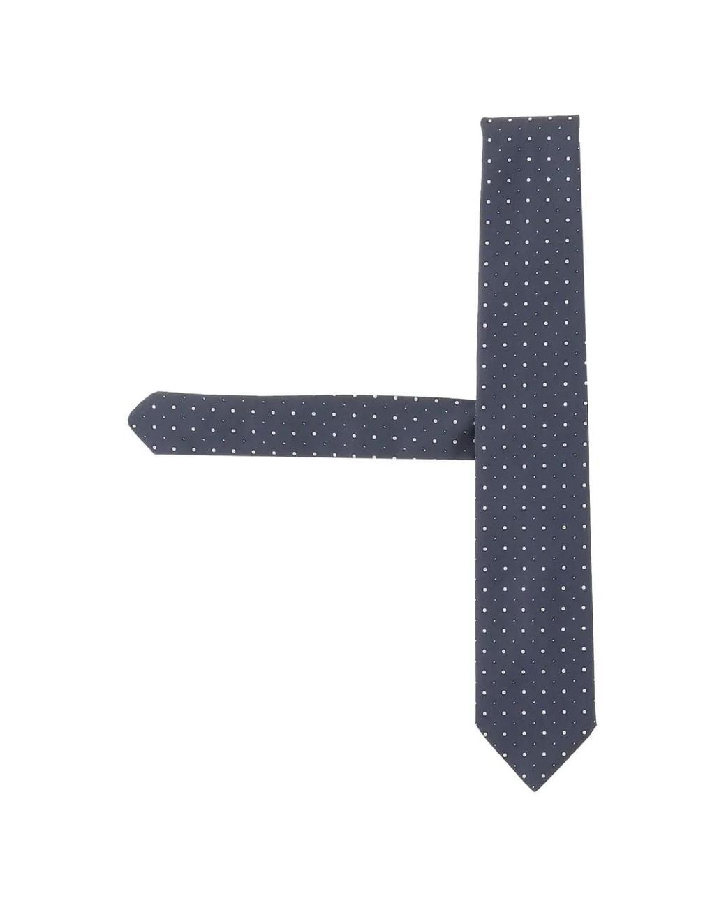 Boss Blue Polka-Dot Tie for men