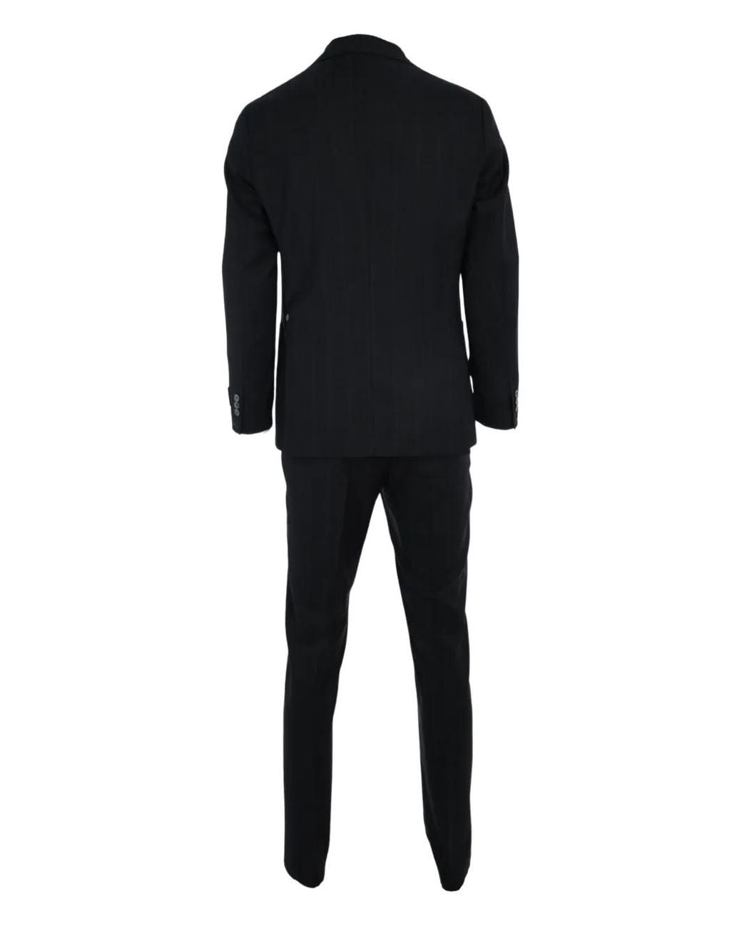 Tombolini Black Single-Breasted Suit for men