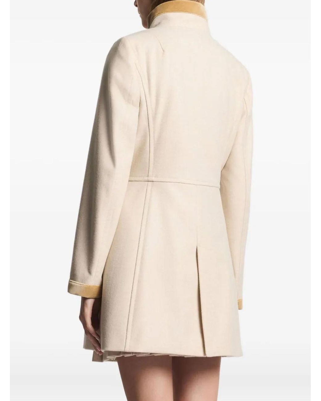 Fay Natural Long-Sleeves Coat