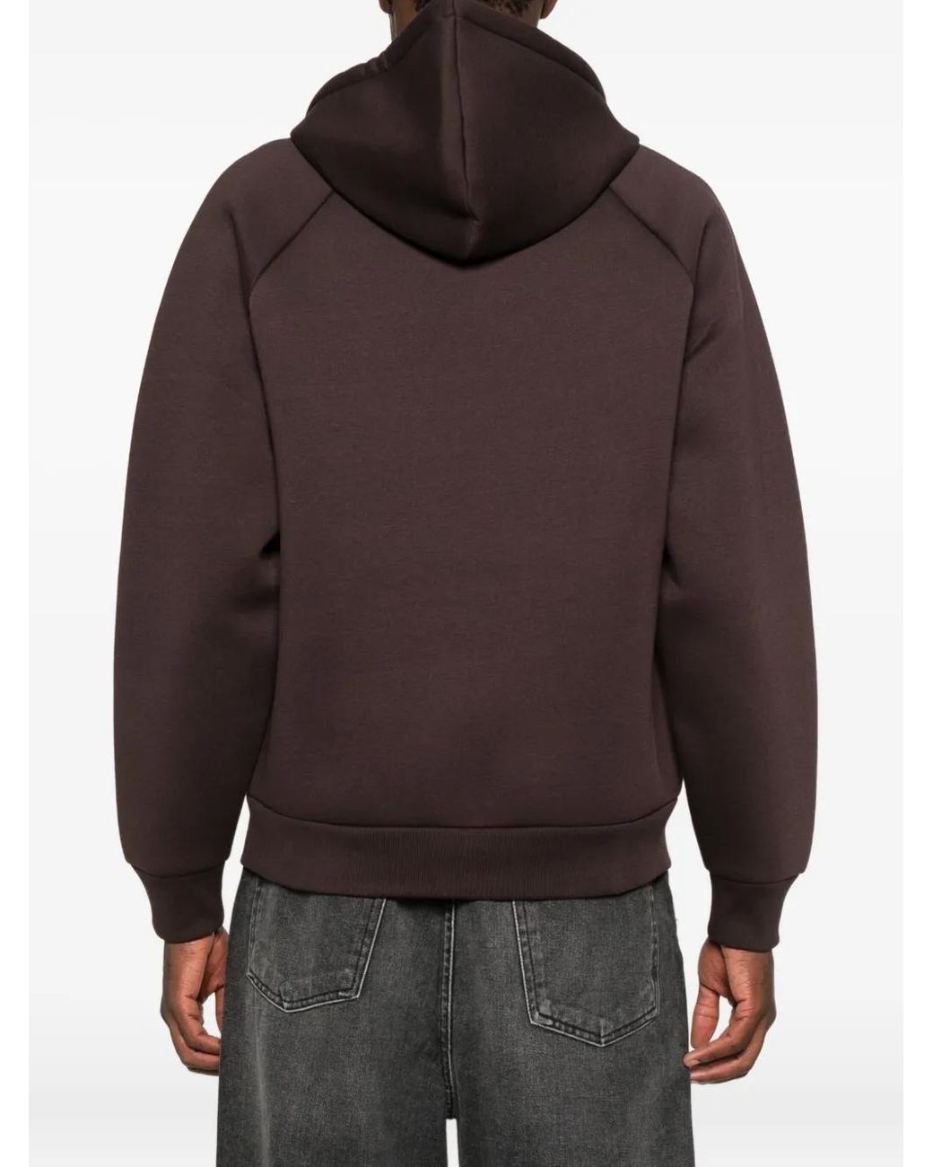Carhartt Brown Car-Lux Hooded Jacket for men