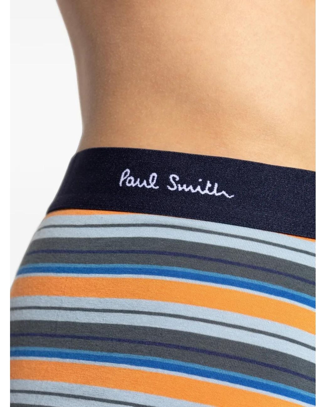 Paul Smith White Three-Pack Logo-Waistband Boxers (Set Of Three) for men