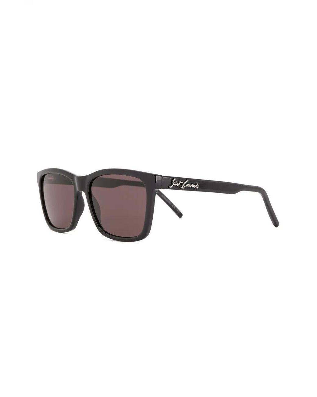 Saint Laurent Brown Square-Frame Sunglasses for men