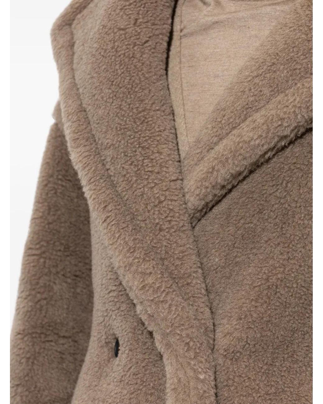Max Mara Natural Cashmere Teddy Bear Icon Coat