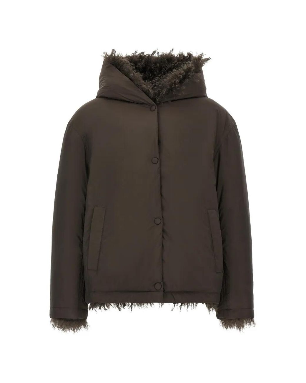 Army by Yves Salomon Brown Reversible Fur Jacket