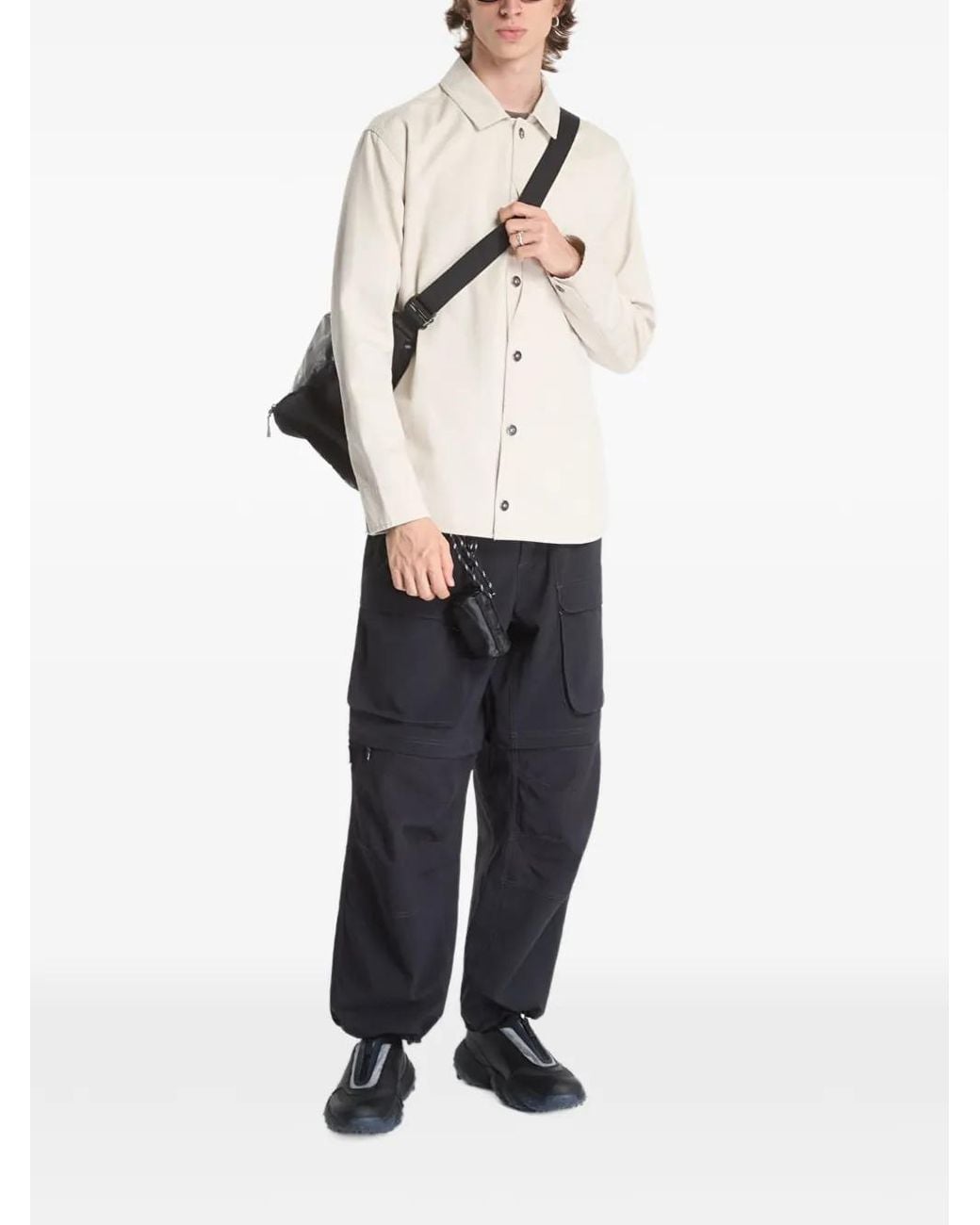 Oakley White Echo Mod Overshirt for men