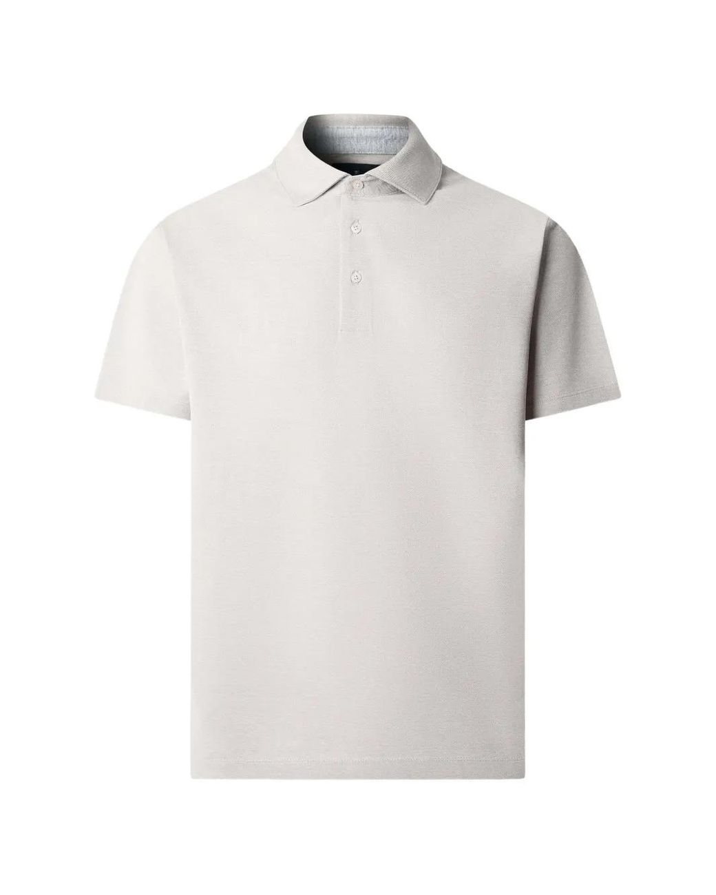 Hackett White Oxford Pique Short-Sleeve Polo Shirt for men