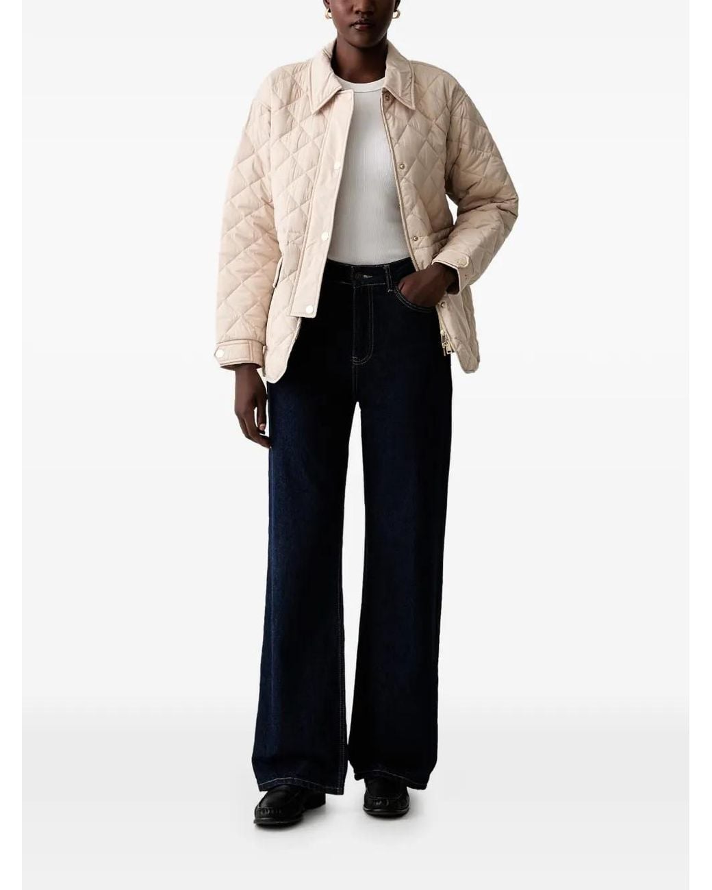 Mos Mosh Natural Mmanna Quilted Jacket